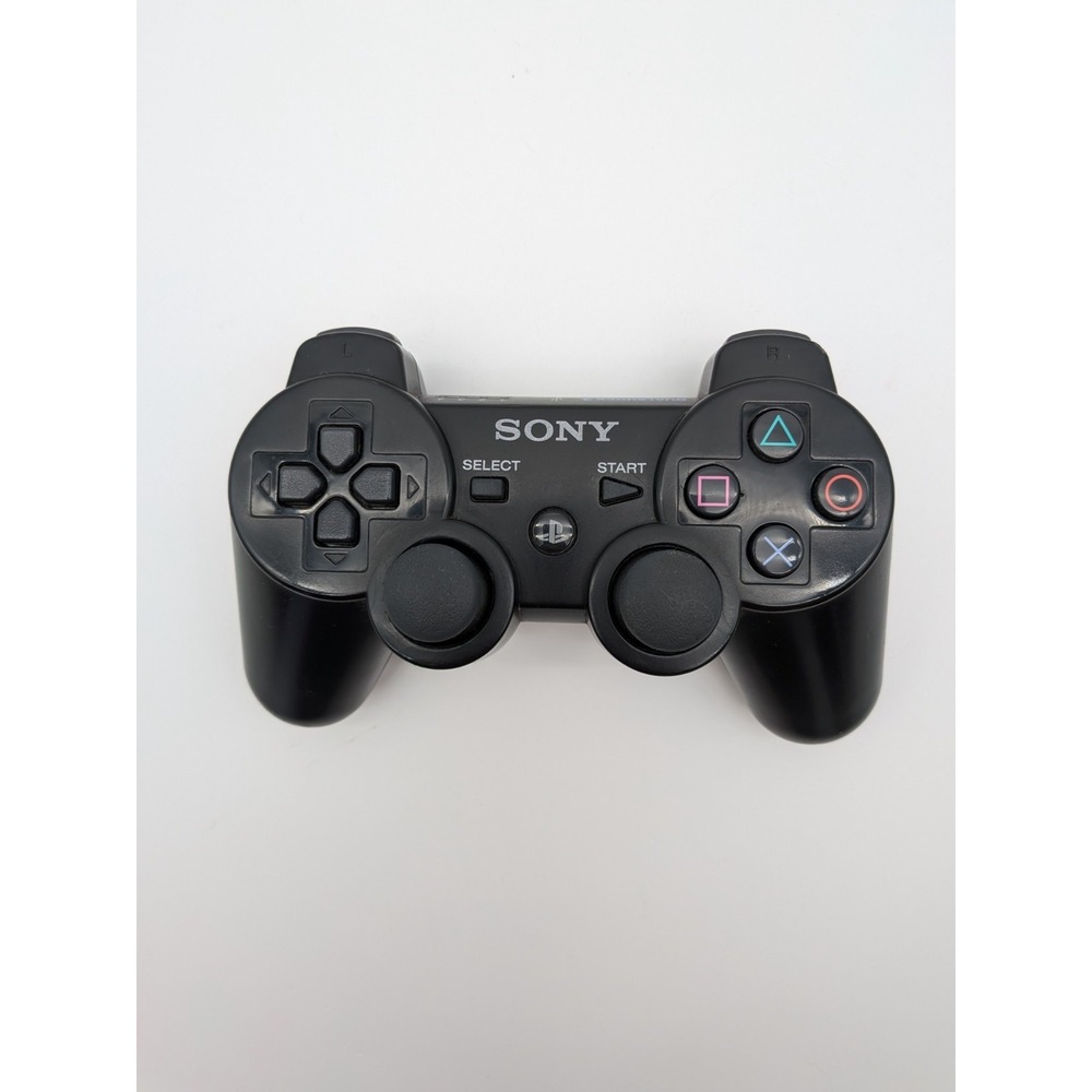 Sony Playstation DualShock 3 Siaxis Controller - CECHZC2U (Black) Tested Working